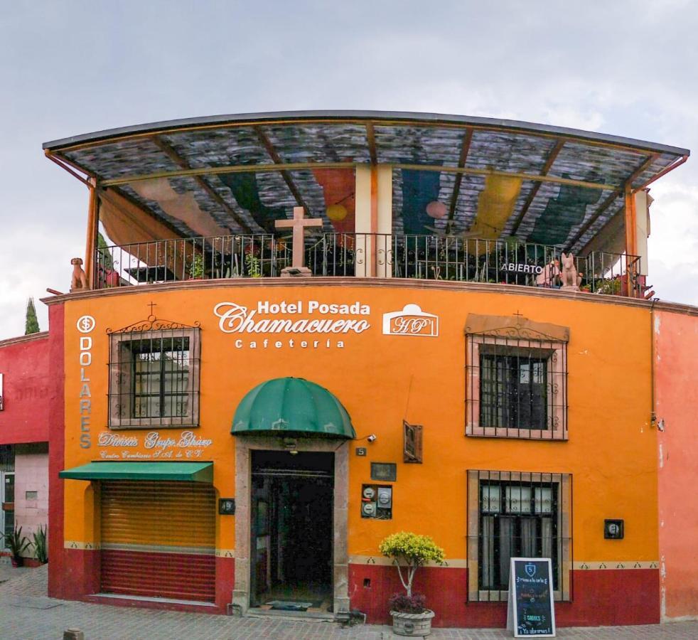 Hotel Posada Chamacuero Comonfort Esterno foto